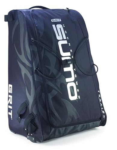 Grit Tasche Sumo GT4 Goalie Hockey Tower Senior Eishockey Rolltasche Farbe Schwarz von Grit