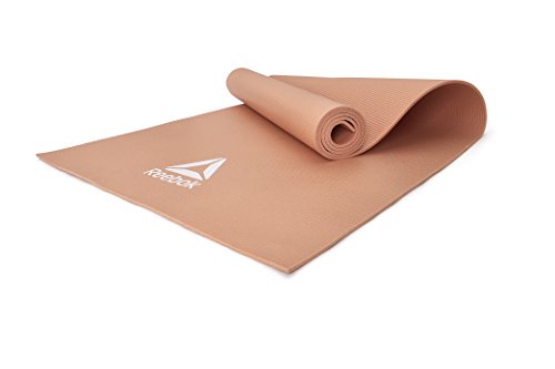 Reebok 4mm Yogamatte, Rosa, 173 (L) x 61 (W) von Reebok