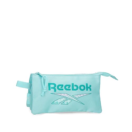 Reebok ANN Federmäppchen, dreifach, Blau, 22 x 12 x 5 cm, Polyester, blau, Talla única, Dreifach-Etui Reebok ANN Federmäppchen, dreifach, Blau, 22 x 12 x 5 cm, Polyester, blau, Talla única, Dreifach-Etui von Reebok