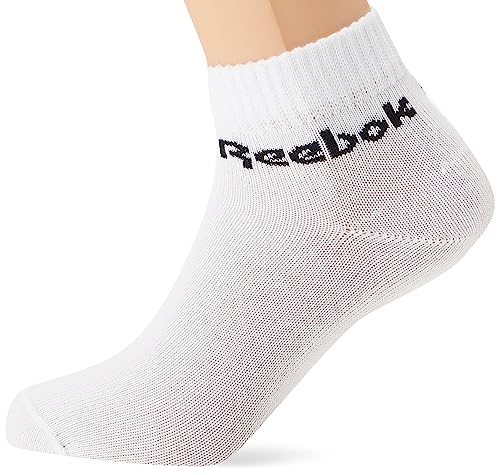Reebok Act Core Ankle Sock 3P Socken, Unisex, Erwachsene, Weiß, S Reebok Act Core Ankle Sock 3P Socken, Unisex, Erwachsene, Weiß, S von Reebok