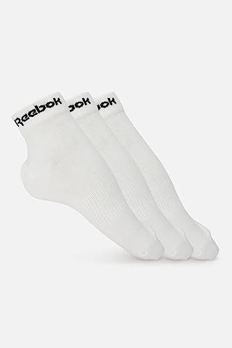 Reebok Act Core Ankle Sock 3P Socken Unisex Erwachsene M weiß Reebok Act Core Ankle Sock 3P Socken Unisex Erwachsene M weiß von Reebok
