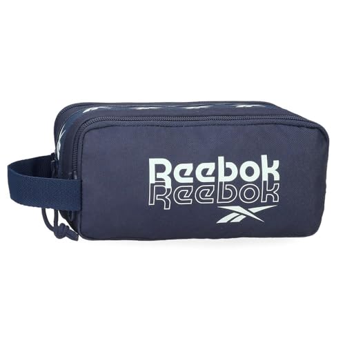Reebok Andrew Dreifach-Federmäppchen, blau, 22 x 10 x 9 cm, Polyester, 1,98 l von Joumma Bags, blau, Talla única, Dreifaches Federmäpp Reebok Andrew Dreifach-Federmäppchen, blau, 22 x 10 x 9 cm, Polyester, 1,98 l von Joumma Bags, blau, Talla única, Dreifaches Federmäpp von Reebok