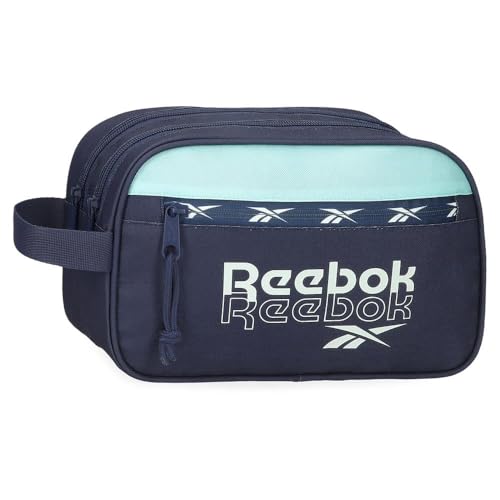 Reebok Andrew Kulturbeutel mit Zwei Fächern, anpassbar, Blau, 26 x 16 x 12 cm, Polyester, 4,99 l von Joumma Bags, blau, Talla única, Kulturbeutel mit Zwei Fächern, anpassbar Reebok Andrew Kulturbeutel mit Zwei Fächern, anpassbar, Blau, 26 x 16 x 12 cm, Polyester, 4,99 l von Joumma Bags, blau, Talla única, Kulturbeutel mit Zwei Fächern, anpassbar von Reebok