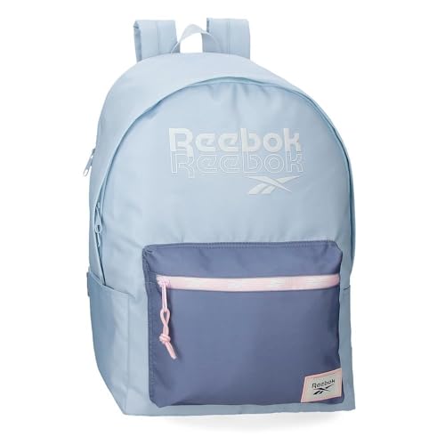 Reebok Andrew Rucksack mit Doppelfach, blau, 31 x 44 x 15 cm, Polyester, 23,87 l von Joumma Bags, blau, Rucksack mit doppeltem Fach Reebok Andrew Rucksack mit Doppelfach, blau, 31 x 44 x 15 cm, Polyester, 23,87 l von Joumma Bags, blau, Rucksack mit doppeltem Fach von Reebok