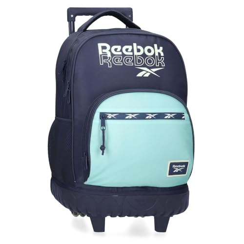 Reebok Andrew Schulrucksack, Blau, 32 x 43 x 21 cm, Polyester, 28,9 l von Joumma Bags, blau, Talla única, Schulrucksack Reebok Andrew Schulrucksack, Blau, 32 x 43 x 21 cm, Polyester, 28,9 l von Joumma Bags, blau, Talla única, Schulrucksack von Reebok