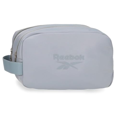 Reebok Annabel Kulturbeutel, anpassbar, Blau, 26 x 16 x 12 cm, Polyester und PU von Joumma Bags, blau, Kulturbeutel, anpassbar von Reebok