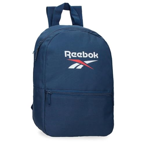 Reebok Ashland Kleiner Rucksack, Blau, 25 x 35 x 11,5 cm, Polyester, 10,06 l, blau, Talla única, Kleiner Rucksack von Reebok