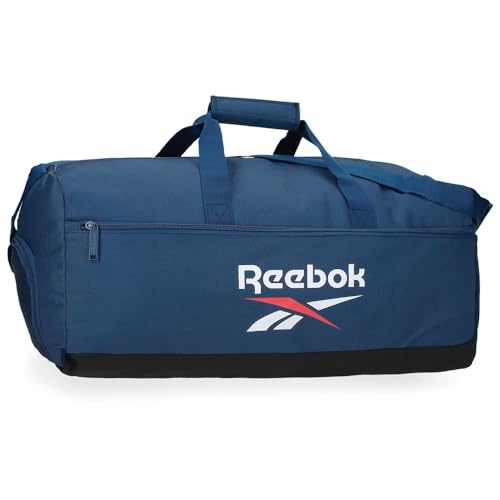 Reebok Ashland Reisetasche, Blau, 55 x 25 x 25 cm, Polyester, 34,38 l, blau, Talla única, reisetasche von Reebok