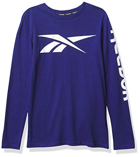 Reebok T-Shirt Big Intl L/S Langarmshirt Kinder XXL Marineblau von Reebok