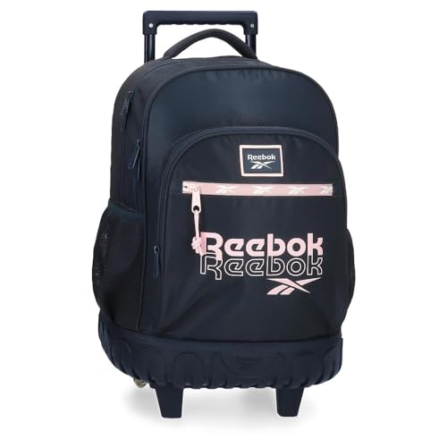 Reebok Binley Rucksack, kompakt, 2 Räder, Blau, 32 x 43 x 21 cm, Polyester von Joumma Bags, blau, 32x43x21 cms, Kompakter Rucksack mit 2 Rädern Reebok Binley Rucksack, kompakt, 2 Räder, Blau, 32 x 43 x 21 cm, Polyester von Joumma Bags, blau, 32x43x21 cms, Kompakter Rucksack mit 2 Rädern von Reebok