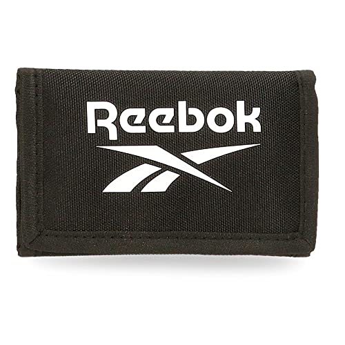 Reebok Boston Geldbörse mit Geldbörse Schwarz 13x8x2,5 cm Polyester Reebok Boston Geldbörse mit Geldbörse Schwarz 13x8x2,5 cm Polyester von Reebok
