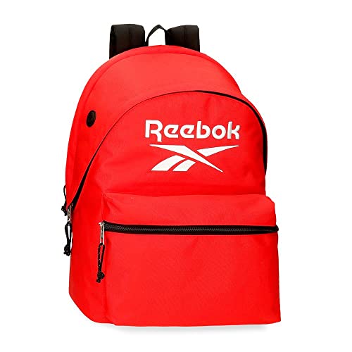 Reebok Boston Laptop-Rucksack mit zwei Fächern, 15,6 Zoll, Rot, 31 x 44 x 17,5 cm, Polyester, 23,87 l Reebok Boston Laptop-Rucksack mit zwei Fächern, 15,6 Zoll, Rot, 31 x 44 x 17,5 cm, Polyester, 23,87 l von Reebok