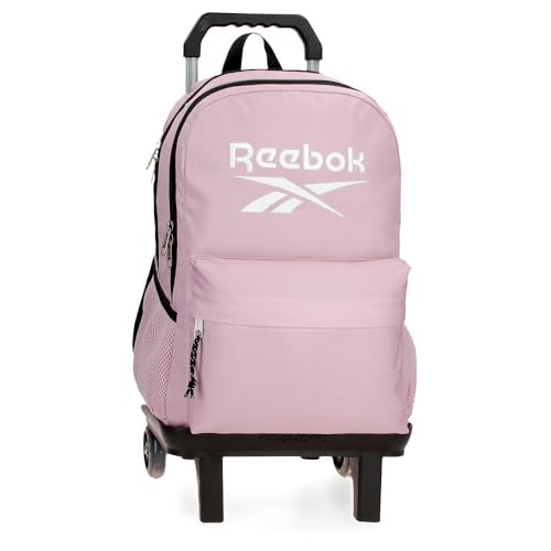 Reebok Boston Schulrucksack mit doppeltem Fach mit Trolley, tragbar, 39,6 cm, Rosa, 31 x 44 x 15 cm, Polyester, von Joumma Bags, Rosa, 31x44x15 cms, Schulrucksack mit doppeltem Fach mit Trolley Reebok Boston Schulrucksack mit doppeltem Fach mit Trolley, tragbar, 39,6 cm, Rosa, 31 x 44 x 15 cm, Polyester, von Joumma Bags, Rosa, 31x44x15 cms, Schulrucksack mit doppeltem Fach mit Trolley von Reebok