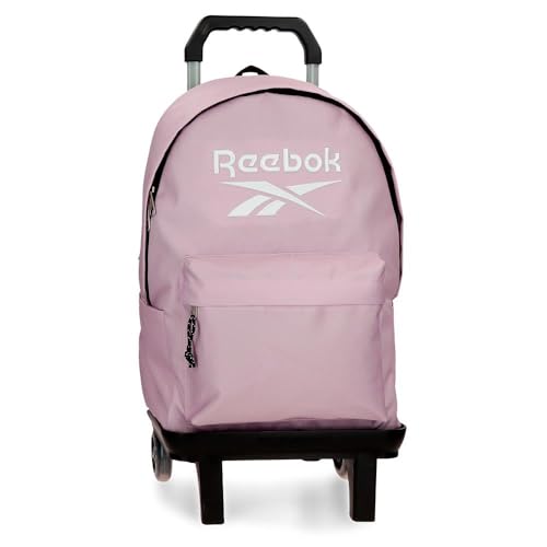 Reebok Boston Schulrucksack mit doppeltem Fach mit Trolley, tragbar, 39,6 cm, Rosa, 31 x 44 x 17,5 cm, Polyester, von Joumma Bags, Rosa, 31x44x17.5 cms, Laptop-Rucksack mit Zwei Fächern Reebok Boston Schulrucksack mit doppeltem Fach mit Trolley, tragbar, 39,6 cm, Rosa, 31 x 44 x 17,5 cm, Polyester, von Joumma Bags, Rosa, 31x44x17.5 cms, Laptop-Rucksack mit Zwei Fächern von Reebok