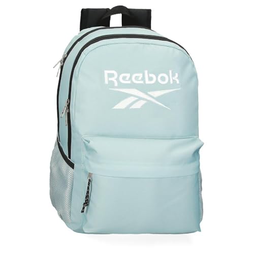 Reebok Boston Schulrucksack mit zwei Fächern, tragbar, 31 x 44 x 15 cm, Polyester, von Joumma Bags, blau, 31x44x15 cms, Schulrucksack mit zwei Fächern von Reebok