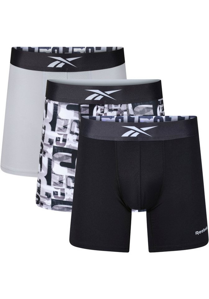 Reebok Boxer Mens RBK Sports Trunks Med SHAND (3er Pack) von Reebok