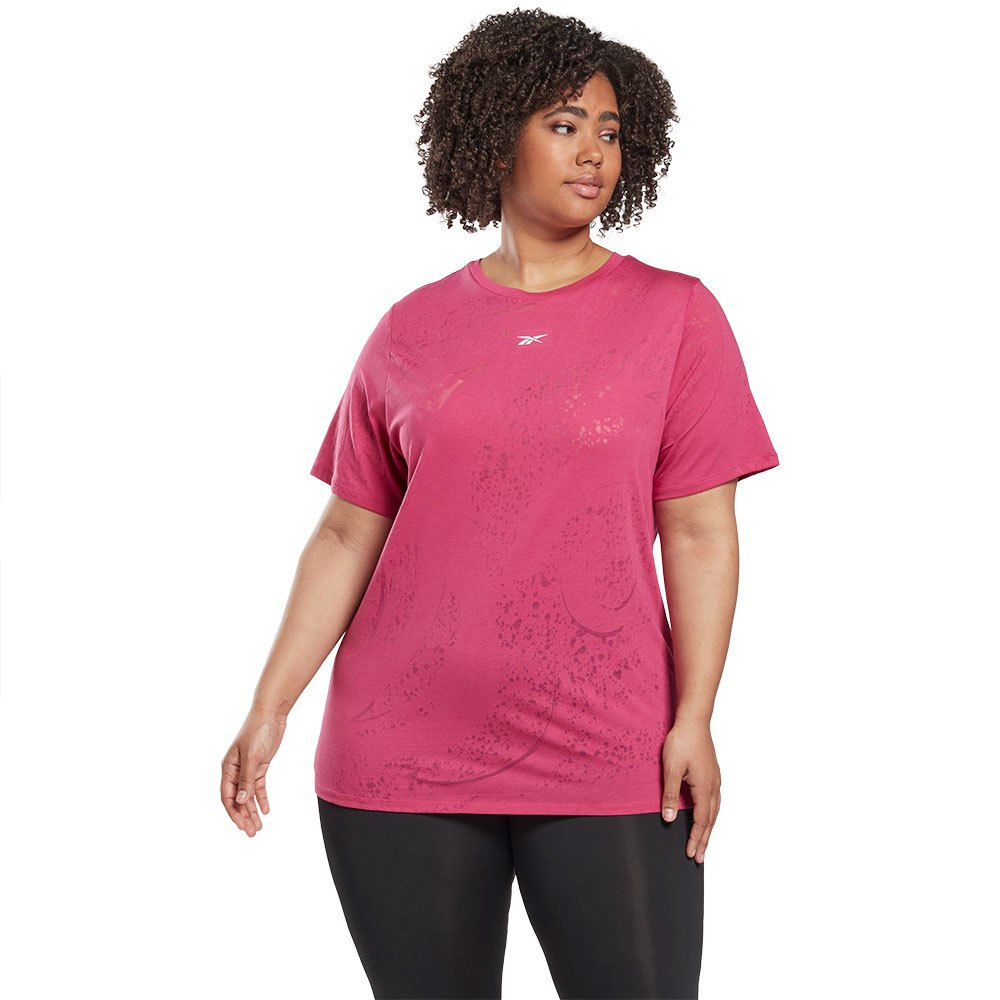 Reebok Burnout Big Short Sleeve T-shirt Rosa 3X Frau Reebok Burnout Big Short Sleeve T-shirt Rosa 3X Frau von Reebok