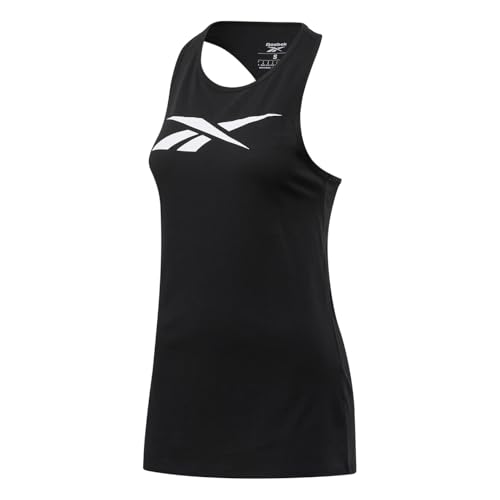 Reebok Damen, Te Graphic Vector Tank, Black, FU2337, Gr. L von Reebok