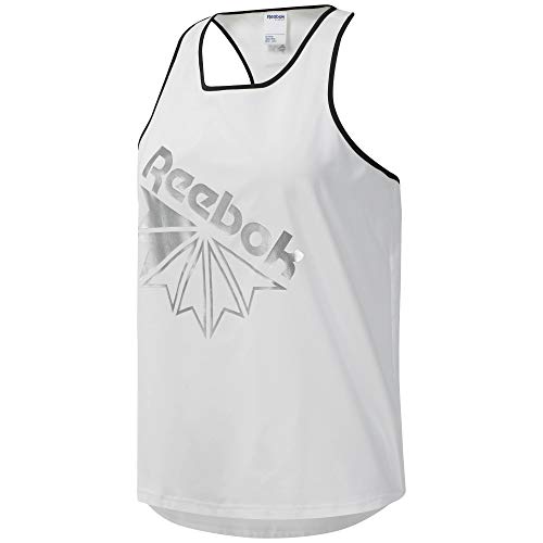 Reebok Damen Cl Gp Tank Top, weiß, M Reebok Damen Cl Gp Tank Top, weiß, M von Reebok