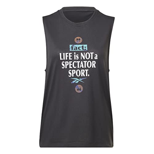 Reebok Damen Graphic T-Shirt, Lila, 2XL, violett, XXL Reebok Damen Graphic T-Shirt, Lila, 2XL, violett, XXL von Reebok