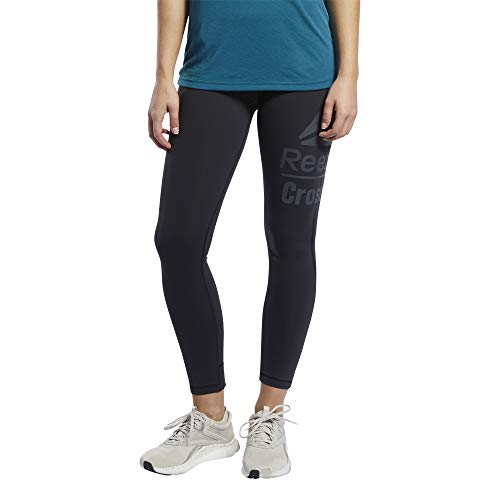 Reebok Damen Rc Lux 7/8 Large Branding Netze, schwarz, XXS Reebok Damen Rc Lux 7/8 Large Branding Netze, schwarz, XXS von Reebok