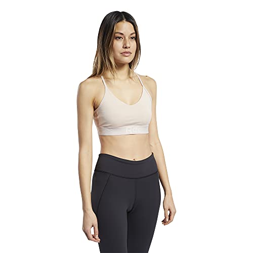 Reebok Damen Wor Comm Strappy Back Bra Sport-BH, Buff, XL Reebok Damen Wor Comm Strappy Back Bra Sport-BH, Buff, XL von Reebok