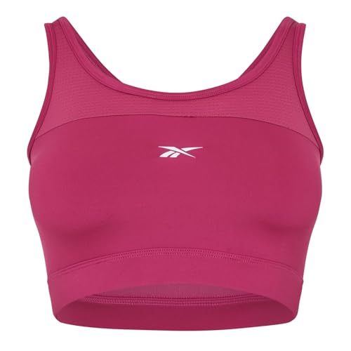 Reebok Damen Workout Ready Mesh Bralette Sport-BH, Semi Proud Pink, M Reebok Damen Workout Ready Mesh Bralette Sport-BH, Semi Proud Pink, M von Reebok