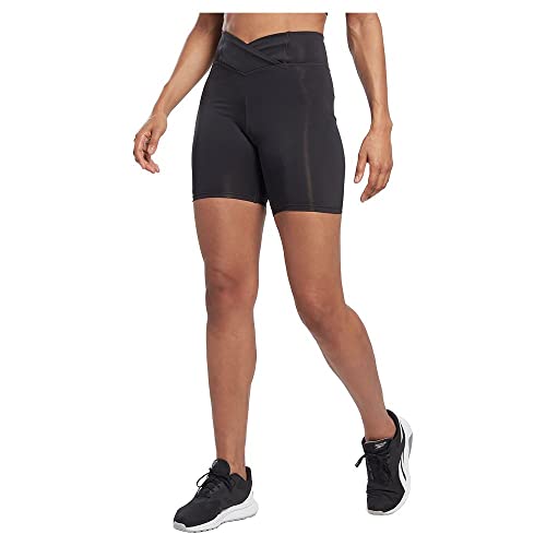Reebok Damen Basic Bike Shorts Night Black S Reebok Damen Basic Bike Shorts Night Black S von Reebok