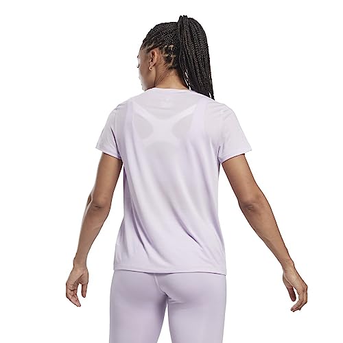Reebok Damen Workout Ready T-Shirt, Lila, L Reebok Damen Workout Ready T-Shirt, Lila, L von Reebok
