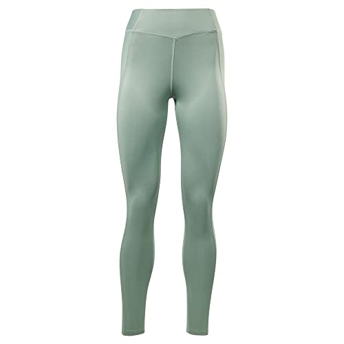 Reebok Damen Yoga High Rise Rib Yogahose von Reebok