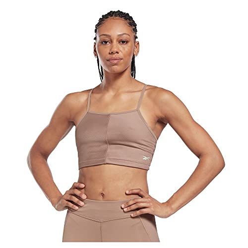 Reebok Damen Yoga Rib Crop Shirt, Blau, S/S, blau, X-Large Reebok Damen Yoga Rib Crop Shirt, Blau, S/S, blau, X-Large von Reebok