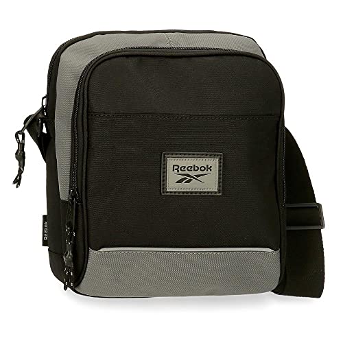 Reebok Dexter Umhängetasche Zwei Fächer Schwarz 15x19,5x6 cm Polyester Reebok Dexter Umhängetasche Zwei Fächer Schwarz 15x19,5x6 cm Polyester von Reebok
