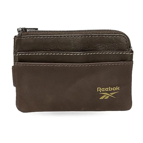 Reebok Division Geldbörse mit Kartenfach, Braun, 11 x 7 x 1,5 cm, Leder, braun, Talla única, Geldbörse mit Kartenhalter Reebok Division Geldbörse mit Kartenfach, Braun, 11 x 7 x 1,5 cm, Leder, braun, Talla única, Geldbörse mit Kartenhalter von Reebok
