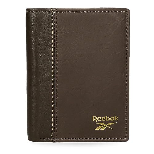 Reebok Division Vertikale Geldbörse mit Geldbörse, Braun, 8,5 x 10,5 x 1 cm Leder, braun, Talla única, Vertikale Geldbörse mit Geldbörse Reebok Division Vertikale Geldbörse mit Geldbörse, Braun, 8,5 x 10,5 x 1 cm Leder, braun, Talla única, Vertikale Geldbörse mit Geldbörse von Reebok
