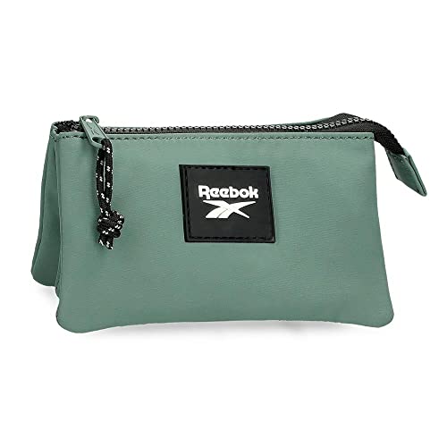 Reebok Elsie Kulturbeutel Drei Fächer Grün 17,5x9,5x2 cm Polyester Reebok Elsie Kulturbeutel Drei Fächer Grün 17,5x9,5x2 cm Polyester von Reebok