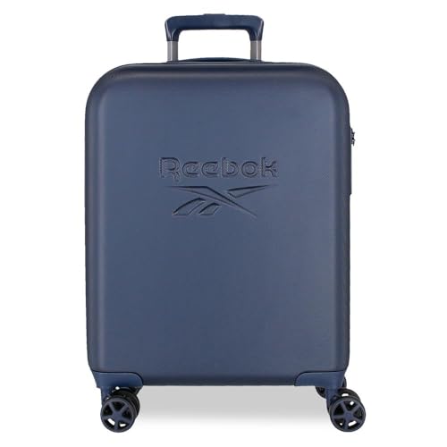 Reebok Franklin Kabinenkoffer-Set, aus ABS, einem robusten und leichten Material, TSA-Verschluss, Vier multidirektionale Doppelrollen von Joumma Bags, blau, Koffer Reebok Franklin Kabinenkoffer-Set, aus ABS, einem robusten und leichten Material, TSA-Verschluss, Vier multidirektionale Doppelrollen von Joumma Bags, blau, Koffer von Reebok
