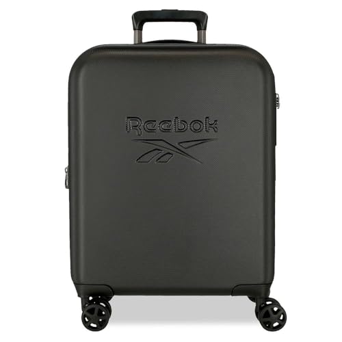 Reebok Franklin Kabinenkoffer-Set, aus ABS, einem robusten und leichten Material, TSA-Verschluss, Vier multidirektionale Doppelrollen von Joumma Bags, Schwarz, Ausziehbarer Koffer Reebok Franklin Kabinenkoffer-Set, aus ABS, einem robusten und leichten Material, TSA-Verschluss, Vier multidirektionale Doppelrollen von Joumma Bags, Schwarz, Ausziehbarer Koffer von Reebok