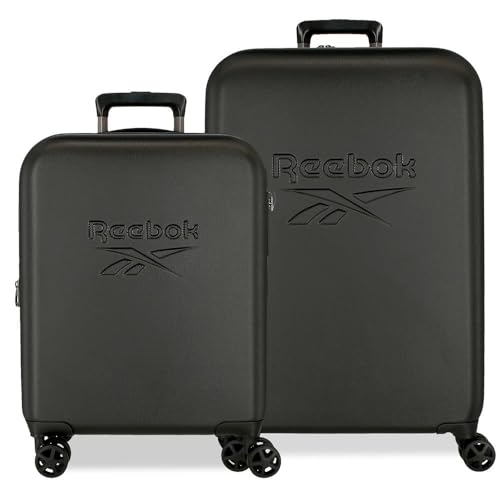 Reebok Franklin Kofferset, Schwarz, Koffer Set von Reebok