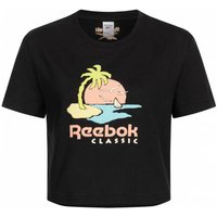 Reebok Graphic Cropped Damen T-Shirt GJ4864 von Reebok