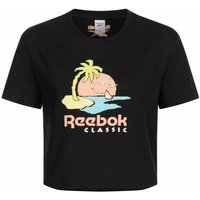 Reebok Graphic Cropped Damen T-Shirt GJ4864 Reebok Graphic Cropped Damen T-Shirt GJ4864 von Reebok