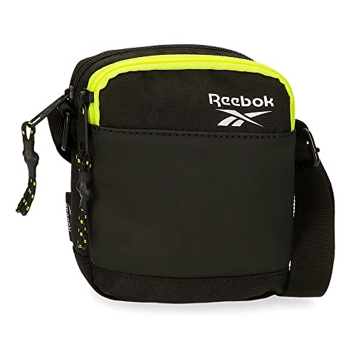 Reebok Hamilton Umhängetasche Zwei Fächer Schwarz 12x16x3,5 cm Polyester Reebok Hamilton Umhängetasche Zwei Fächer Schwarz 12x16x3,5 cm Polyester von Reebok
