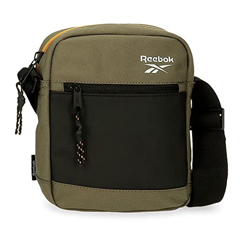 Reebok Hamilton Medium Umhängetasche Grün 17x22x6 cm Polyester von Reebok