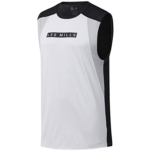 Reebok Herren LM SmartVent Tank Tanktop, weiß, S Reebok Herren LM SmartVent Tank Tanktop, weiß, S von Reebok