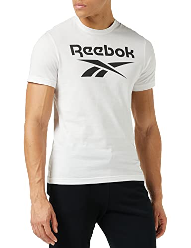 Reebok Herren Ri Big Logo Tee T-Shirts, weiß, XS Reebok Herren Ri Big Logo Tee T-Shirts, weiß, XS von Reebok