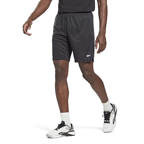 Reebok Herren Trainingsstrick Kurze Hose, Night Black, L EU Reebok Herren Trainingsstrick Kurze Hose, Night Black, L EU von Reebok