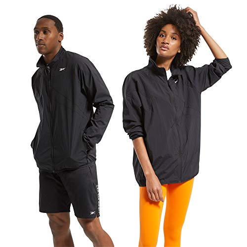 Reebok Herren TS Unisex Track Jacket Sweatshirt, Schwarz, M Reebok Herren TS Unisex Track Jacket Sweatshirt, Schwarz, M von Reebok