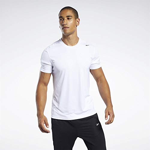 Reebok Herren Wor Comm Ss Tech Tee, White, FP9097, Gr. XS Reebok Herren Wor Comm Ss Tech Tee, White, FP9097, Gr. XS von Reebok