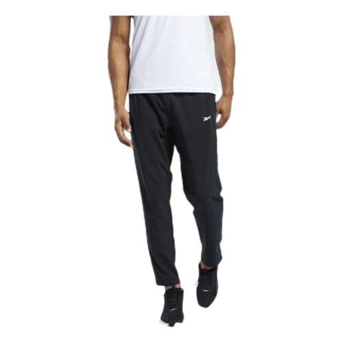 Reebok Herren Workout Ready Woven Pants, Schwarz, L EU von Reebok