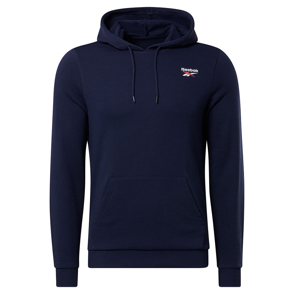 Reebok Identity French Terry Logo Hoodie Blau XL Mann Reebok Identity French Terry Logo Hoodie Blau XL Mann von Reebok