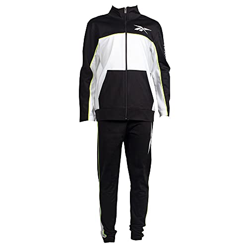Reebok Jungen Chandal Tod Intl 2Pc Tricot Set Trainingsanzug, Schwarz, 36 Reebok Jungen Chandal Tod Intl 2Pc Tricot Set Trainingsanzug, Schwarz, 36 von Reebok